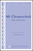 Mi Chamochah SATB choral sheet music cover